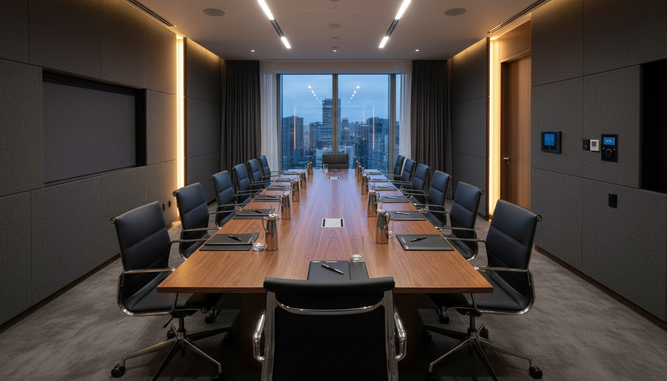 Stylish meeting space
